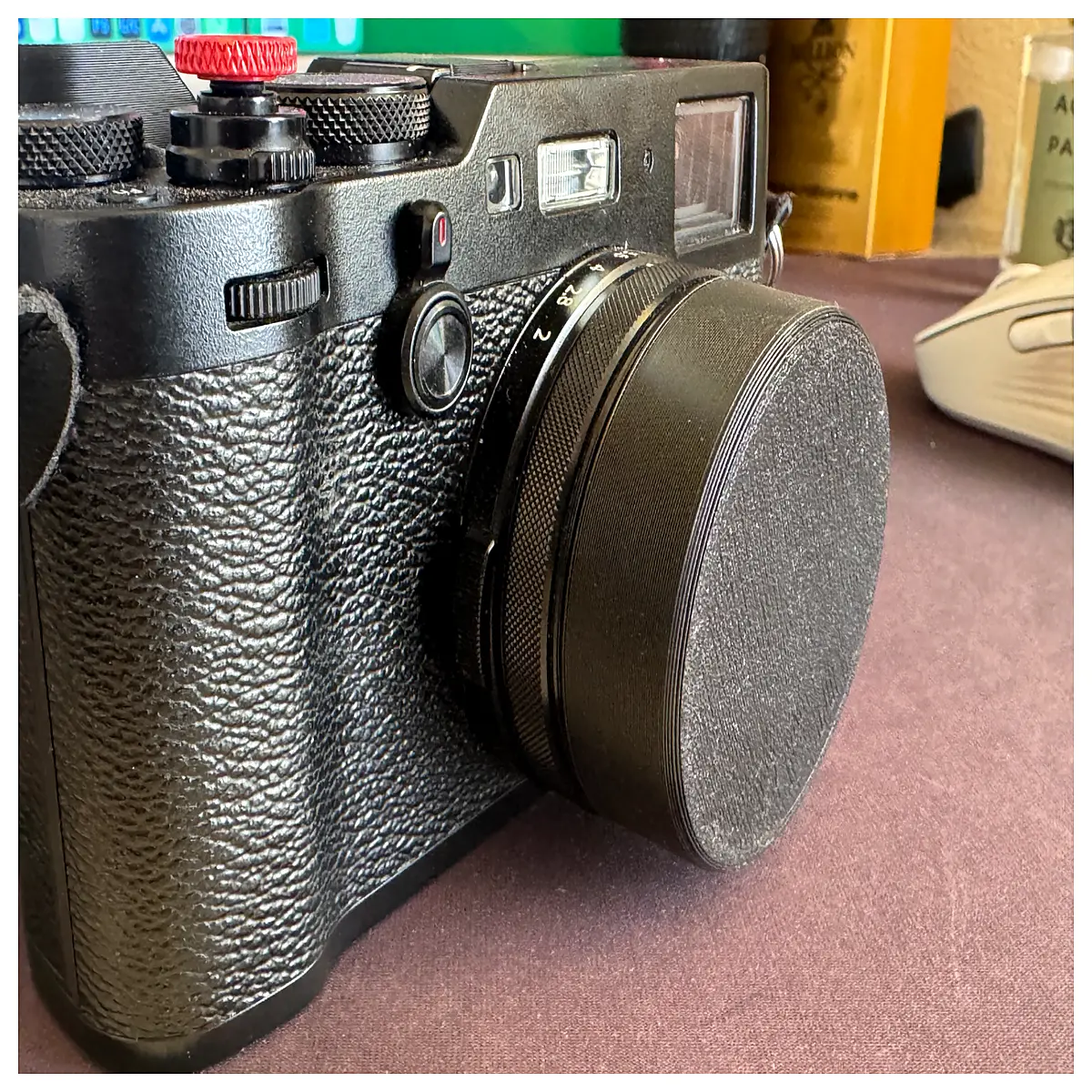 49mm lens cap adapter ring for x100 series camera protection filter thread