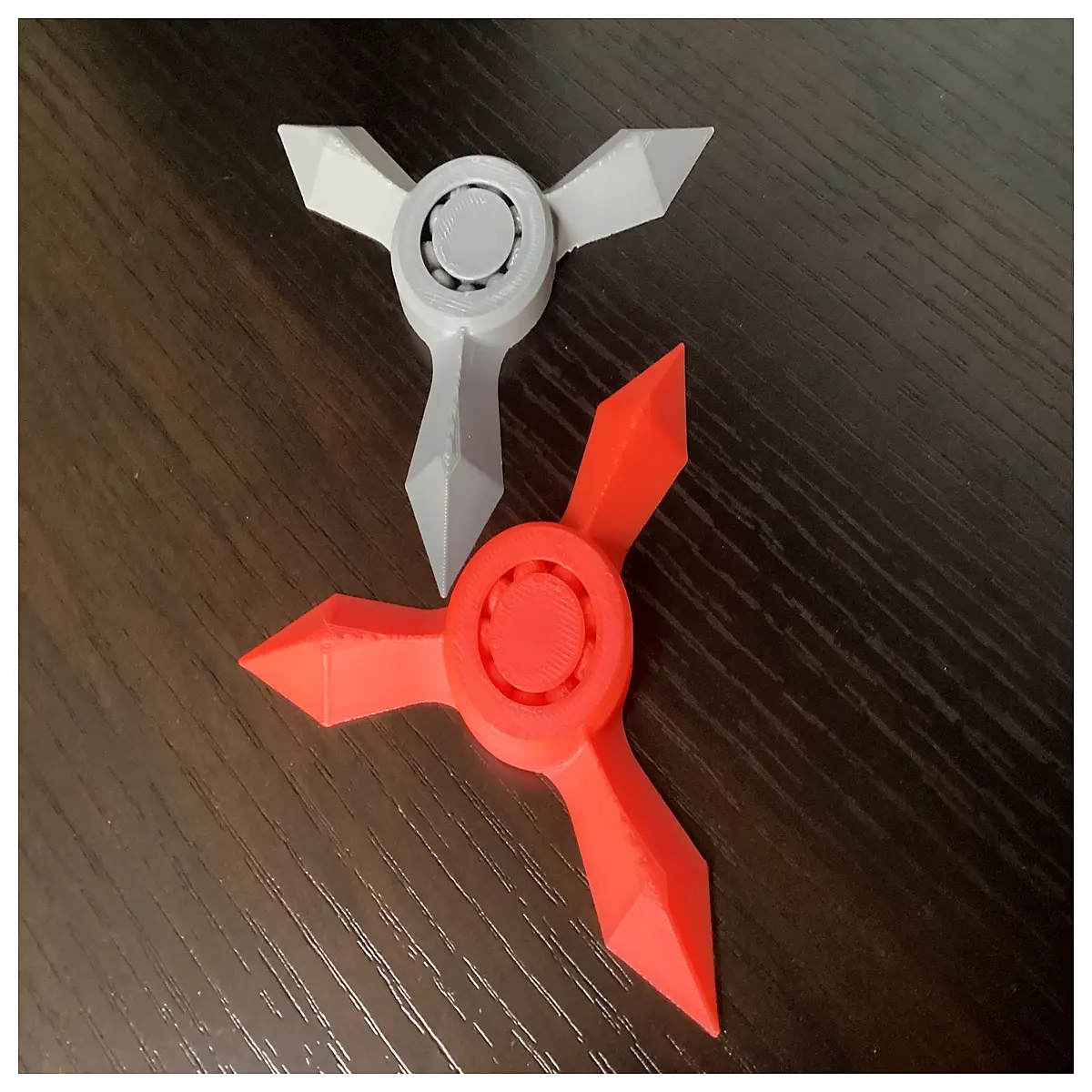 ninja printable fidget spinner stress relief toy for kids adults anxiety reduction desk gadget