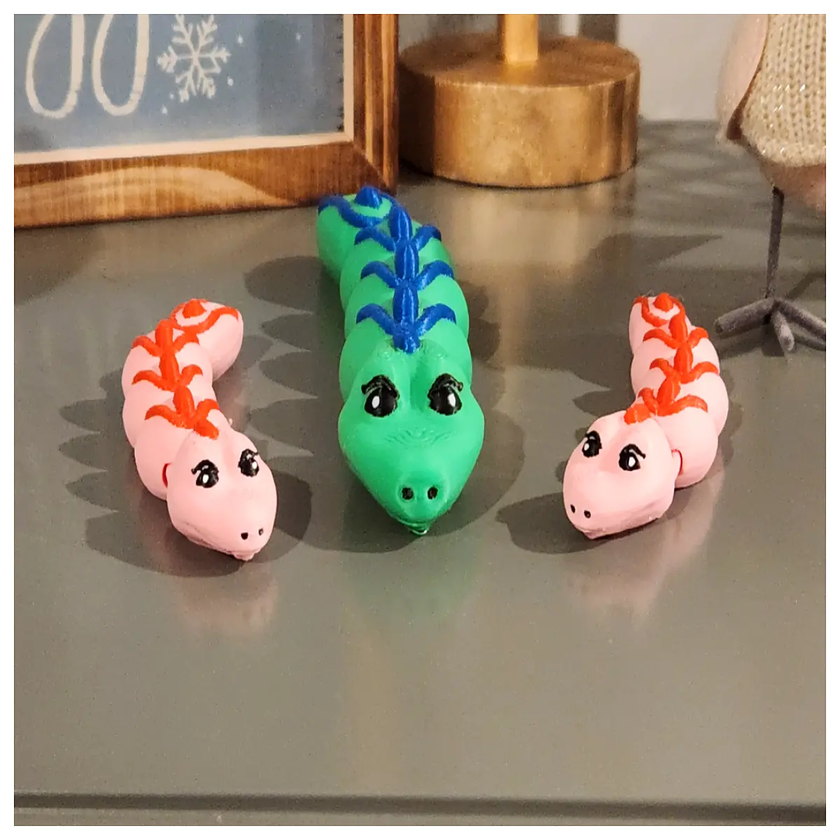 cute baby snake plush toy soft stuffed animal for kids gift