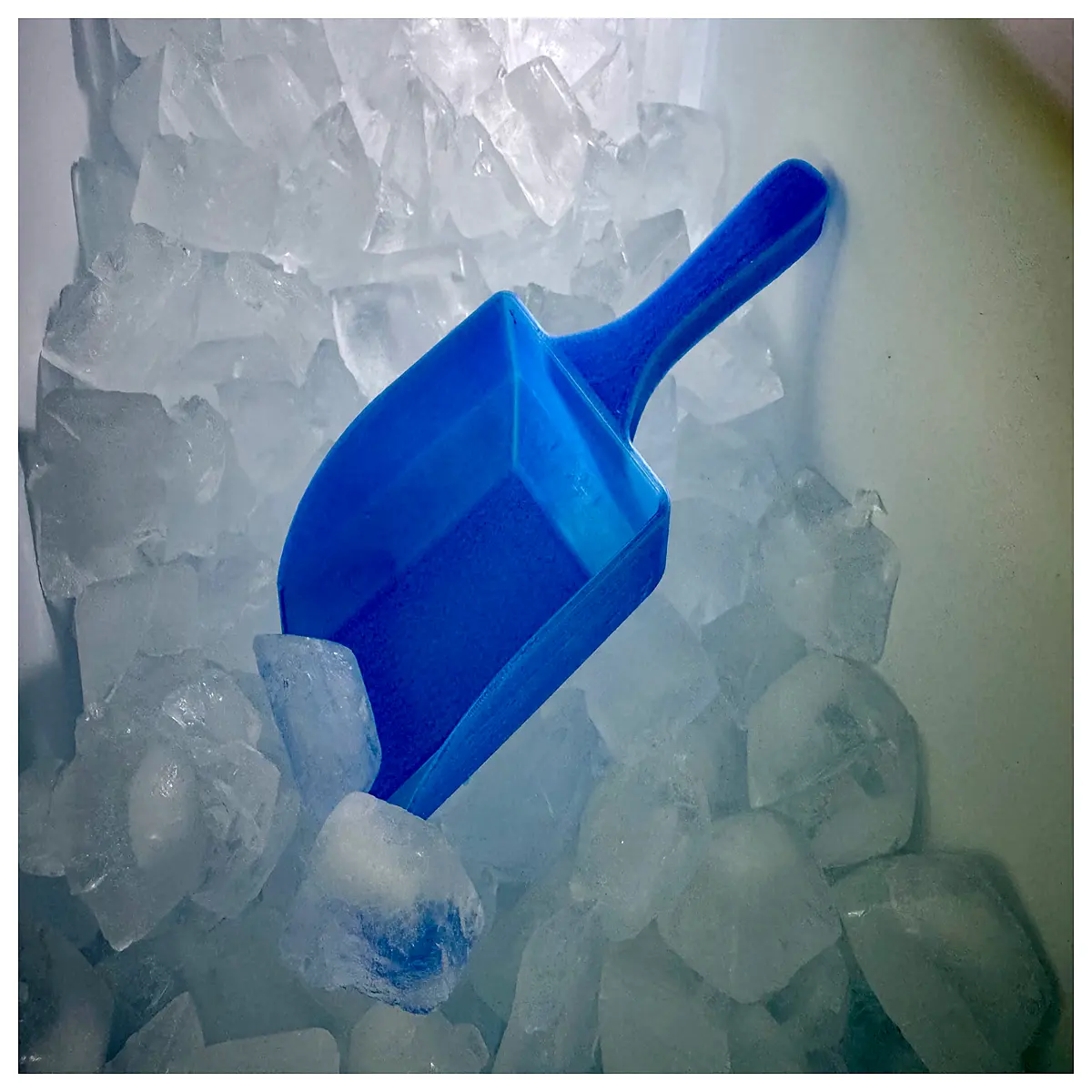 stainless steel ice scoop with long handle for large bins duty snow shovel alternative