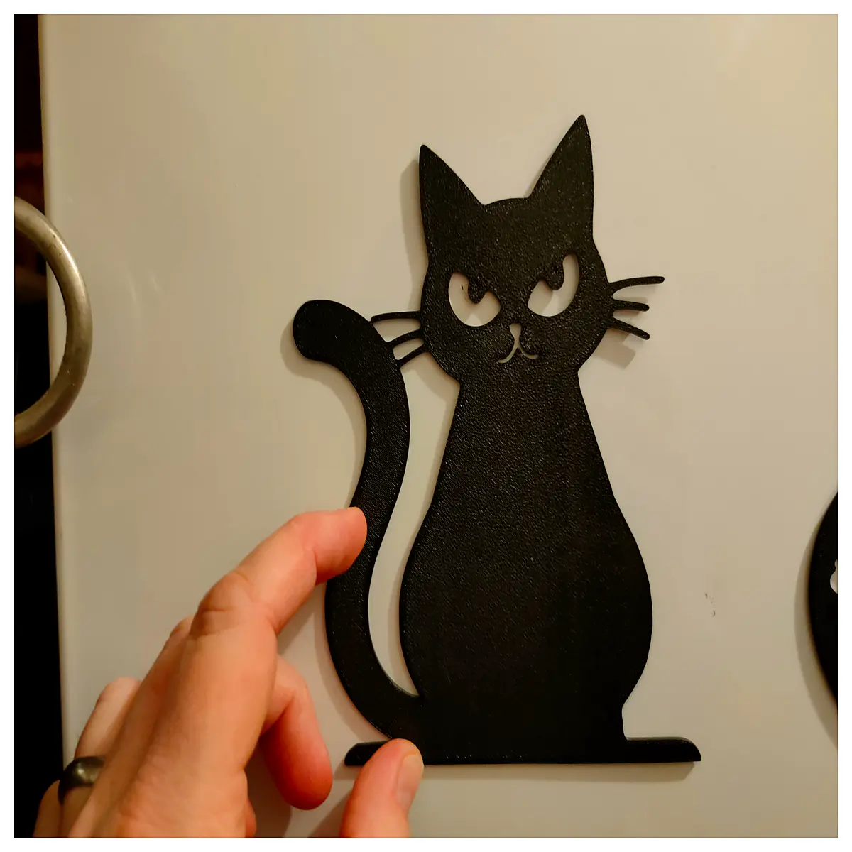cute cartoon cat wall art decor for kids room nursery hanging canvas print poster home decoration