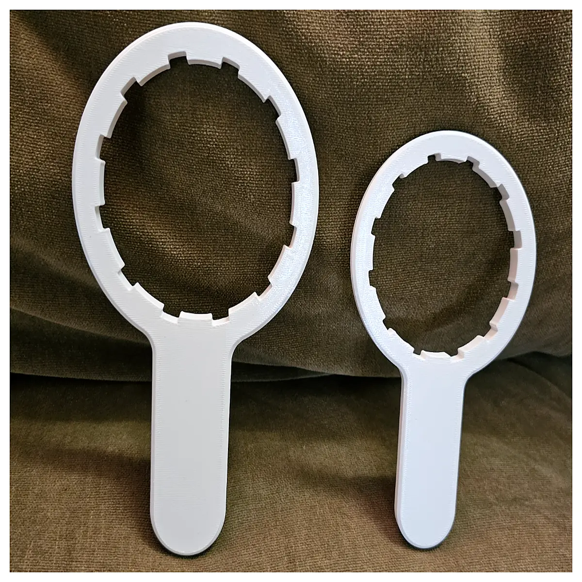 ro system wrench tool for changing filter cartridges and membrane housing removal