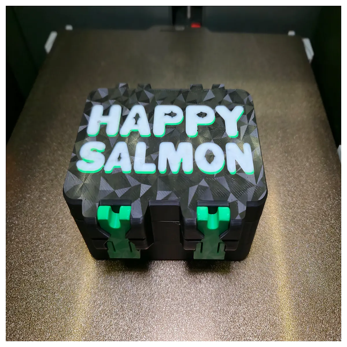 happy salmon card game box replacement lock fast clip organizer accessory