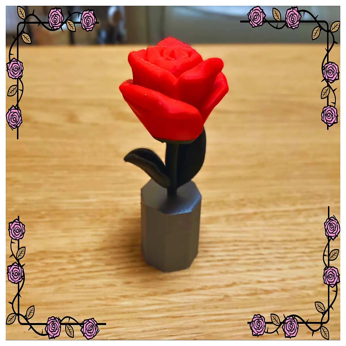 valentine s day gifts for her romantic rose desk ornament elegant home decor gift anniversary present ideas floral table centerpiece