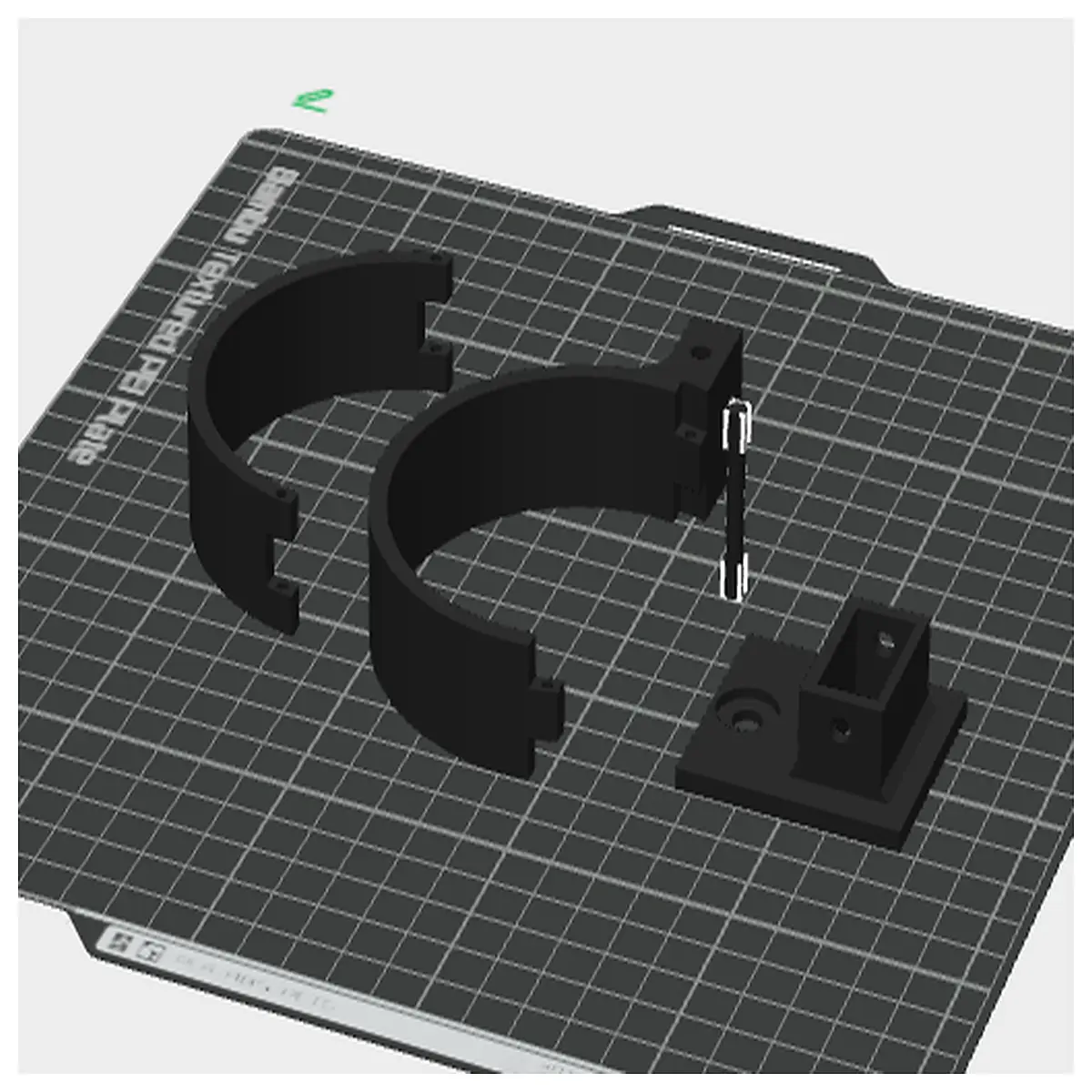 duty exhaust pipe support bracket hanger clamp for truck semi trailer long run 762cm length steel mounting hardware