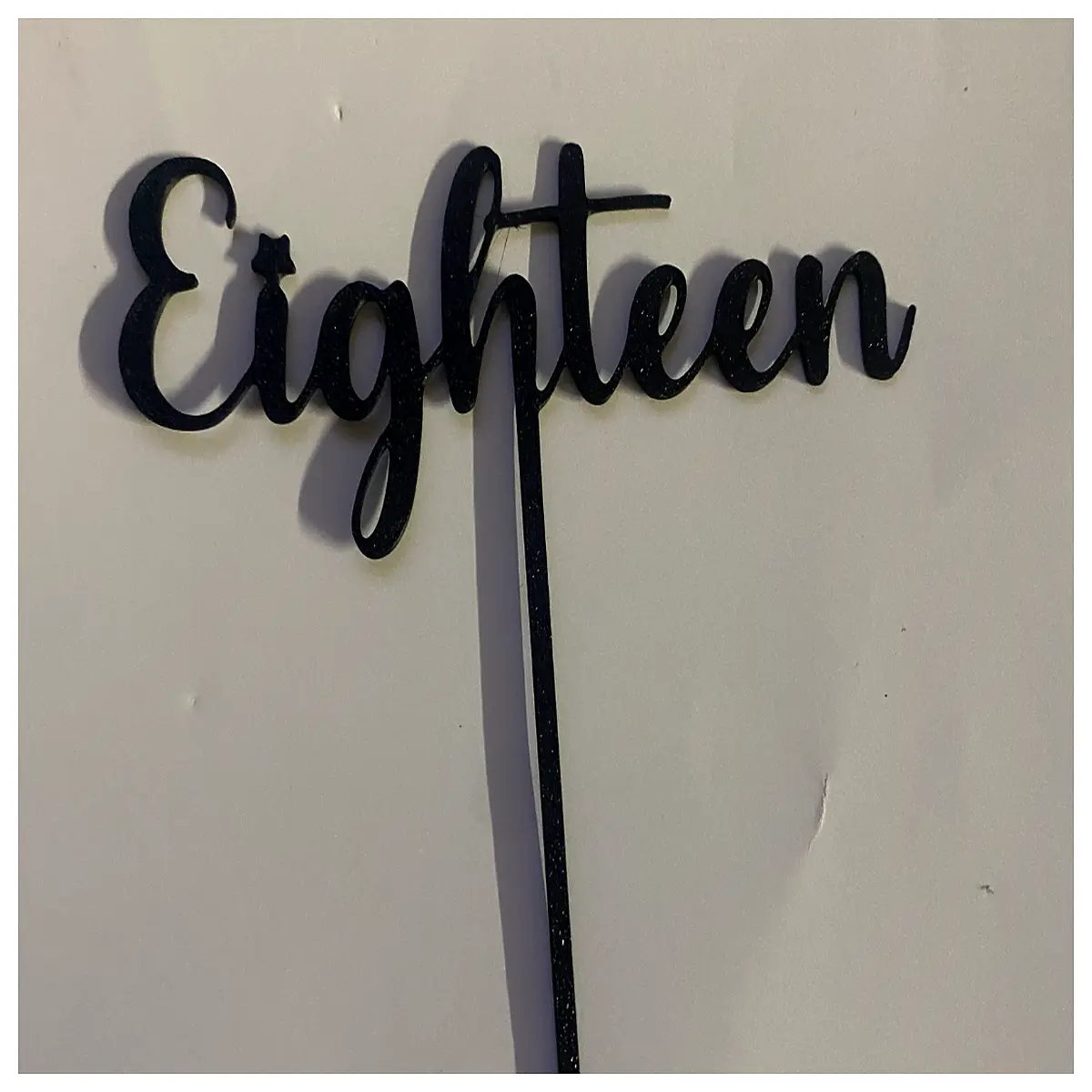 18th birthday cake topper decorations for girls boys milestone party supplies elegant gold silver number candles banners