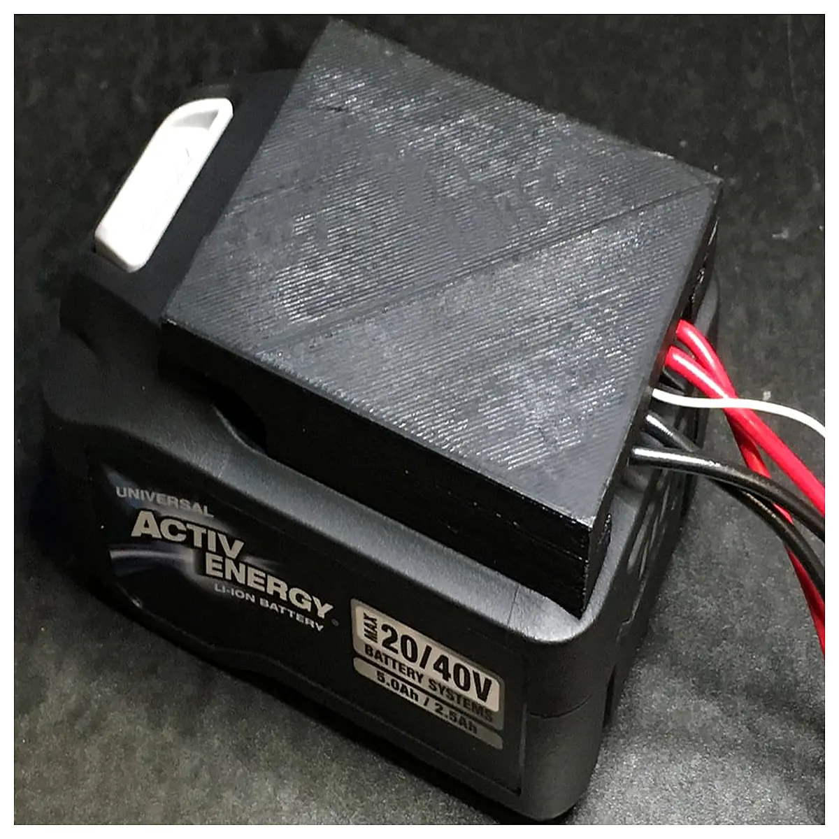 active energy battery holder mount for aa aaa rechargeable lithium power cells charging dock organizer