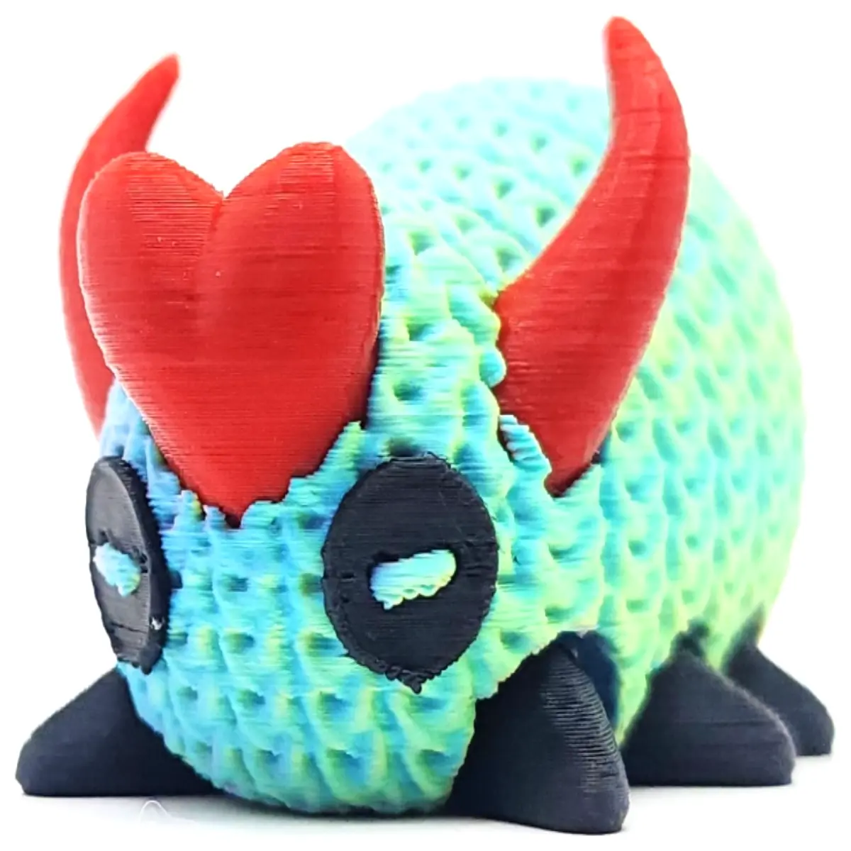 handmade crochet love plushie knitted insect toy for kids cute amigurumi ladybug gift soft stuffed animal decoration