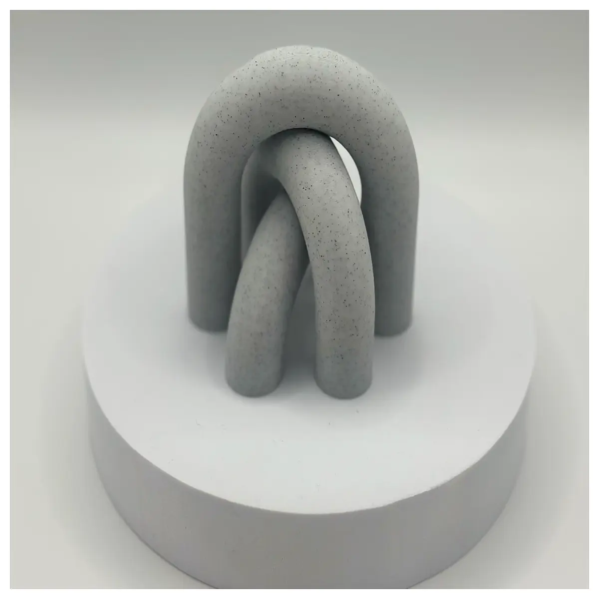 modern abstract arch sculpture for living room minimalist metal wall art decor geometric home accent piece