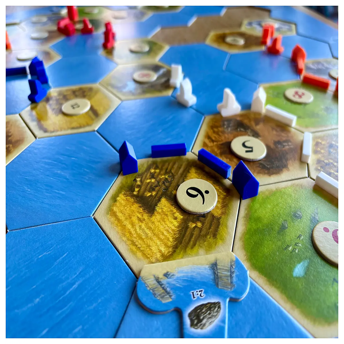 catan settlers meeple figures board game pieces replacement parts strategy