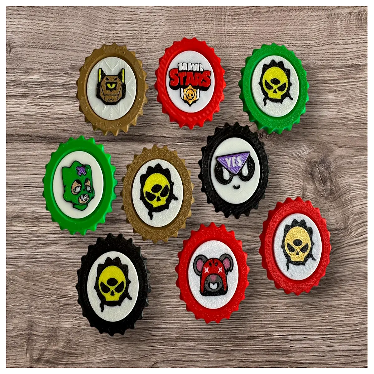 brawl stars collectible spinning top toy battle strategy game figure for kids fans