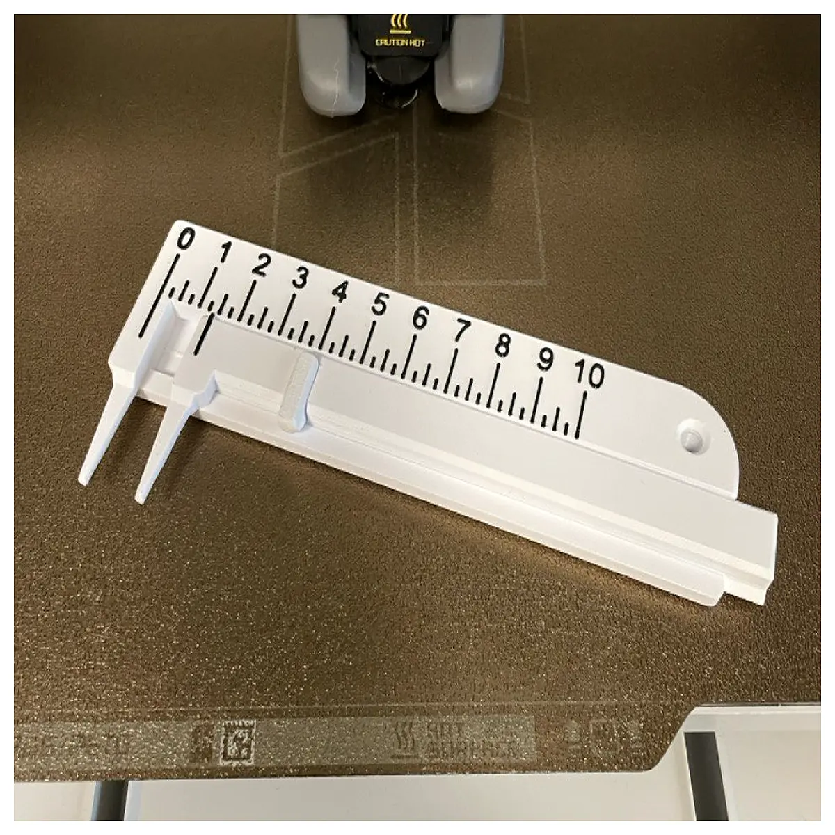 digital caliper gauge tool for measuring center to center distance hole spacing pitch bolt circle diameter bcd
