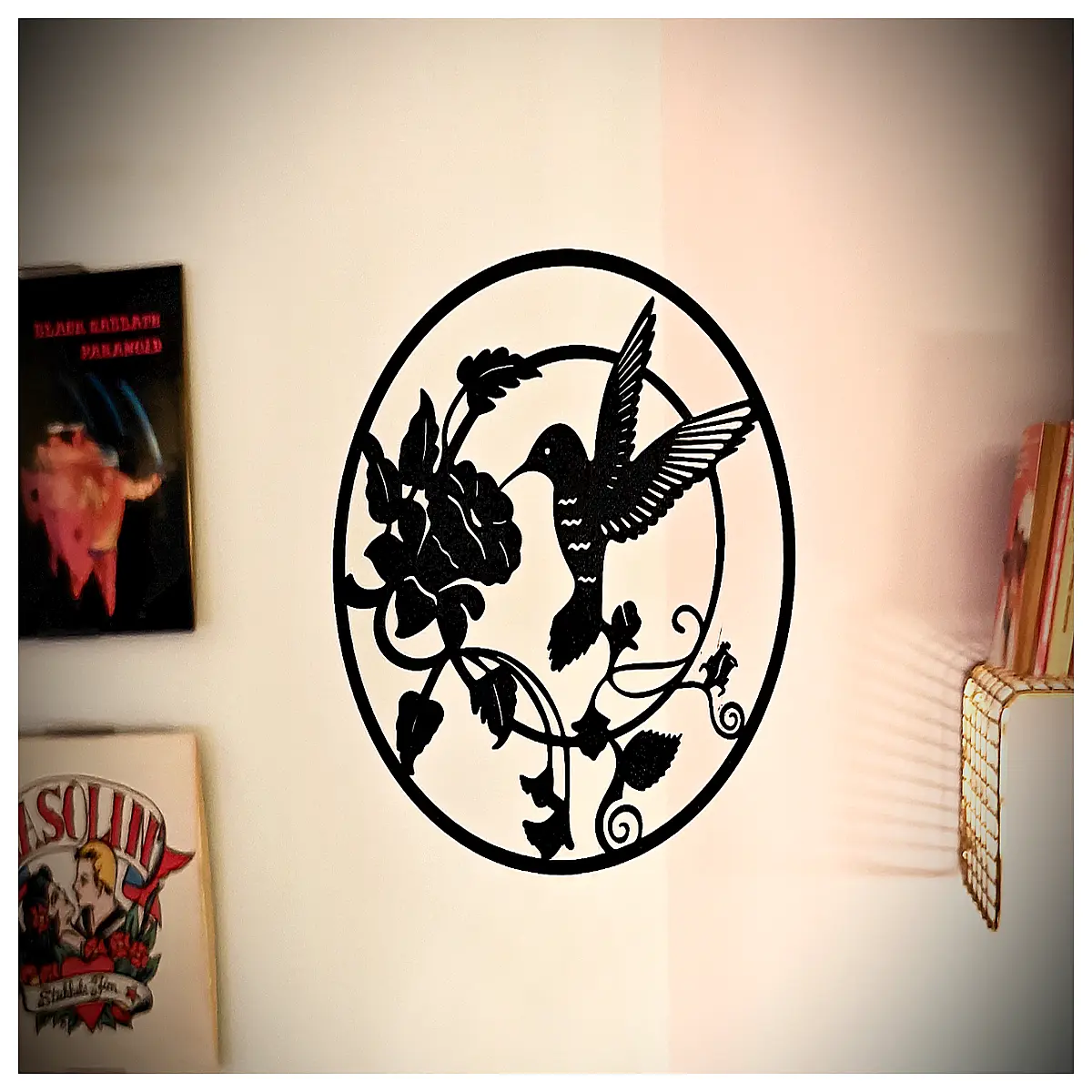 hummingbird wall art canvas prints modern home decor living room bedroom hanging pictures wildlife nature painting mom