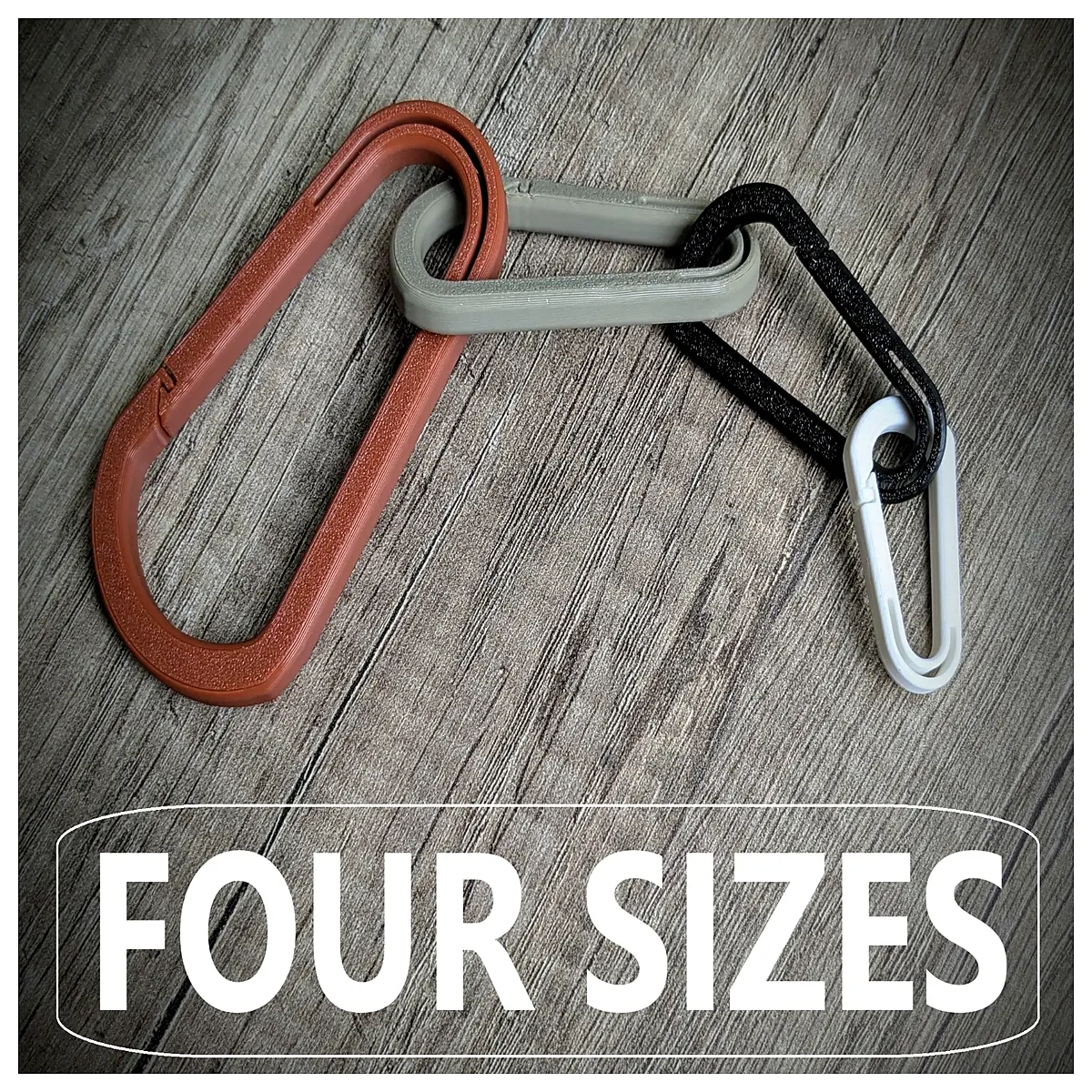 duty carabiner keychain clip for keys gear camping hiking outdoor adventure utility