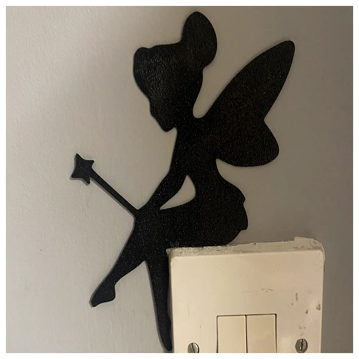 tinkerbell wall art decals nursery decor fairy theme bedroom stickers for girls