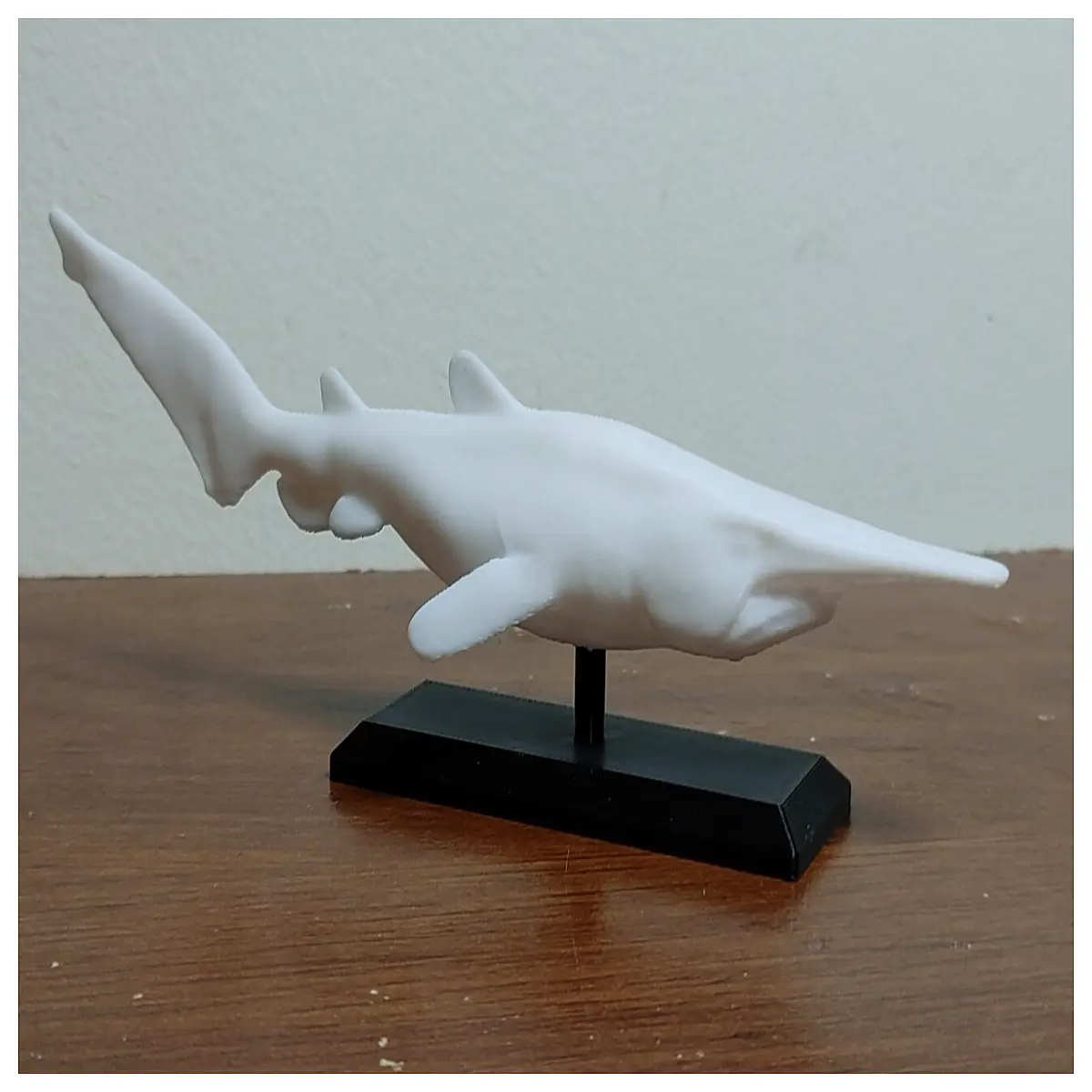 cute goblin shark desk figure base aquarium decor prop animal statue for shelf