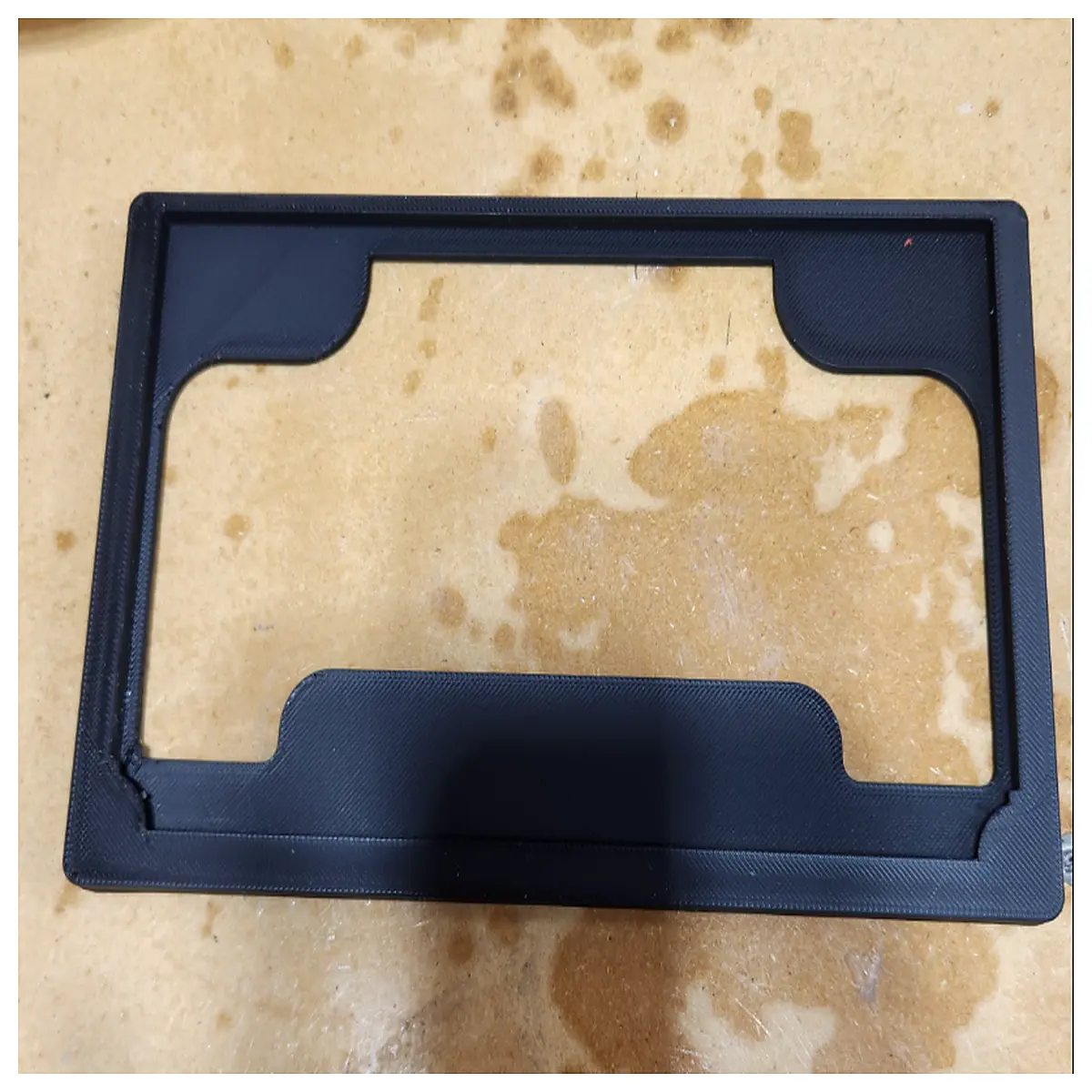 universal 4x7 motorcycle license plate bracket mount cover holder for dirt bike atv off road duty steel
