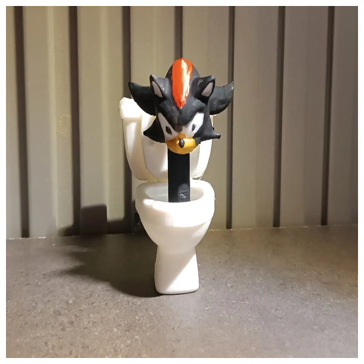 skibidi toilet shadow edition limited plush toy collectible figure for kids room decor