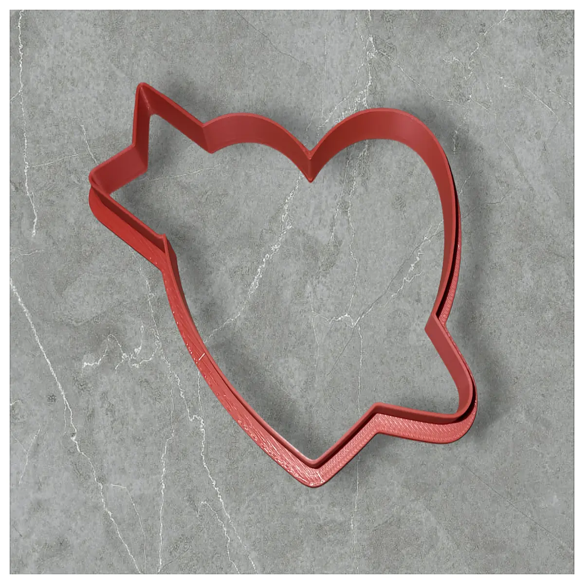 cookie cutter with arrow design valentine s day baking molds for sugar cookies romantic themed pastry stampers