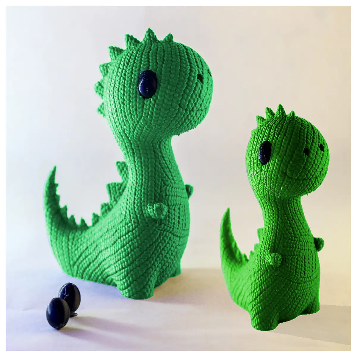 cute knitted dinosaur plush toy soft stuffed animal for kids baby nursery decor gift