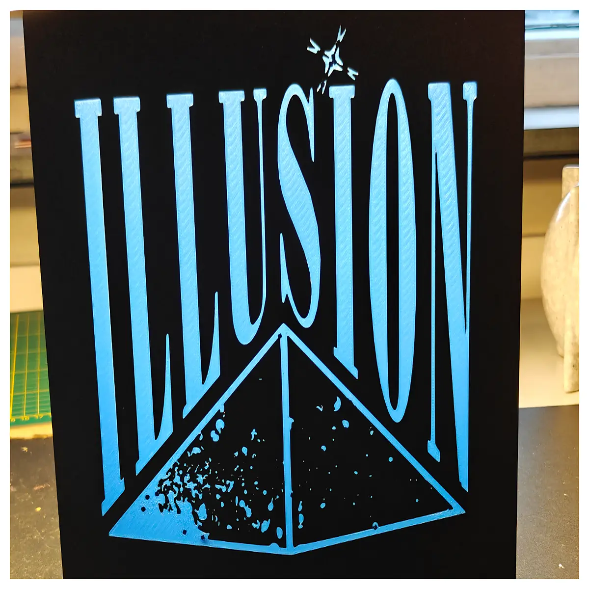 illusion box wall art optical trick decor for bedroom living room modern home decoration gifts