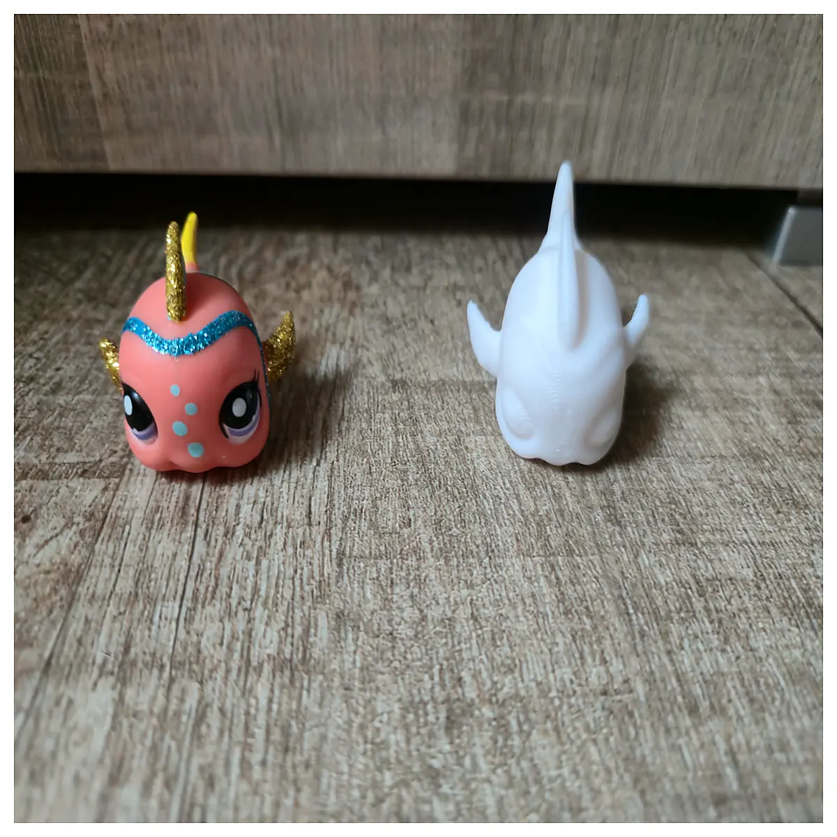 miniature pet shop fish figurine collectible small animal toy for kids