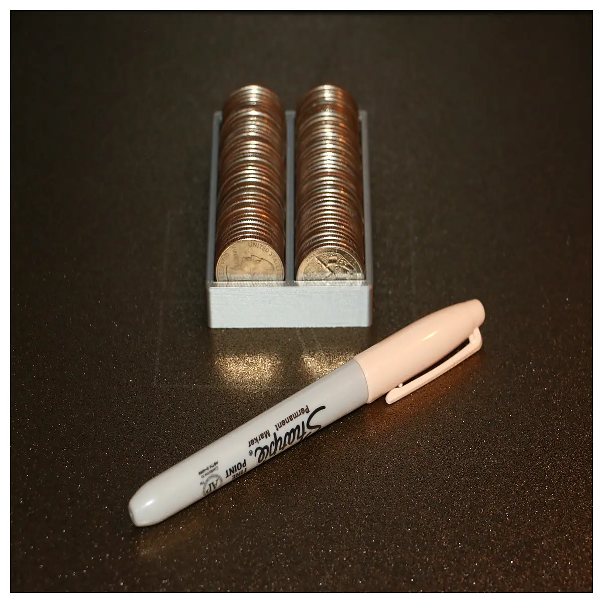 20 dollar bill organizer tray holder for cash storage and counting