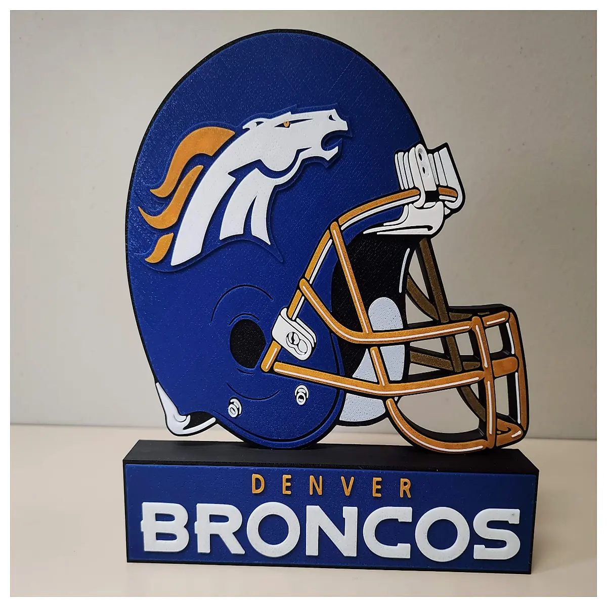 denver broncos wall art decor desktop team memorabilia fans