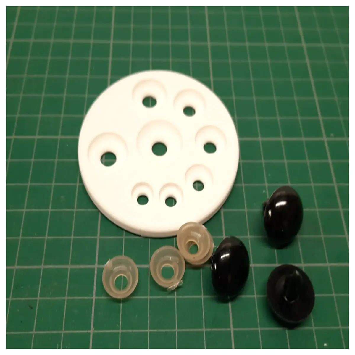 plastic safety eyes backing washer tool for amigurumi doll making plush toy accessories crafting supplies