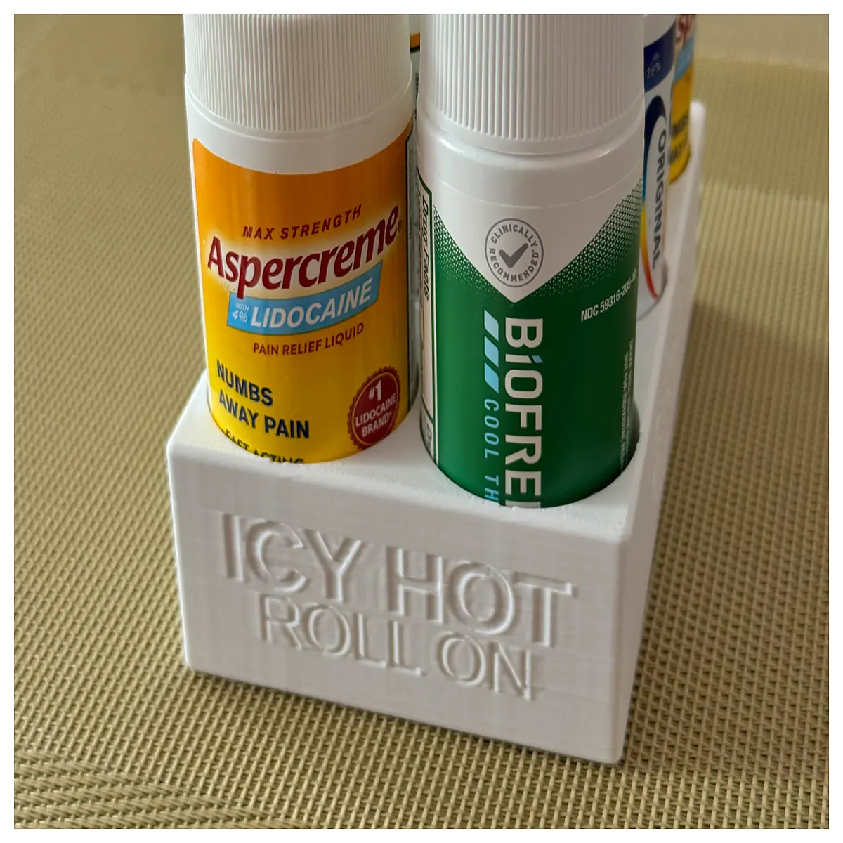 icyhot heat rub muscle relief patches 6 pack roll support brace for back pain strain recovery