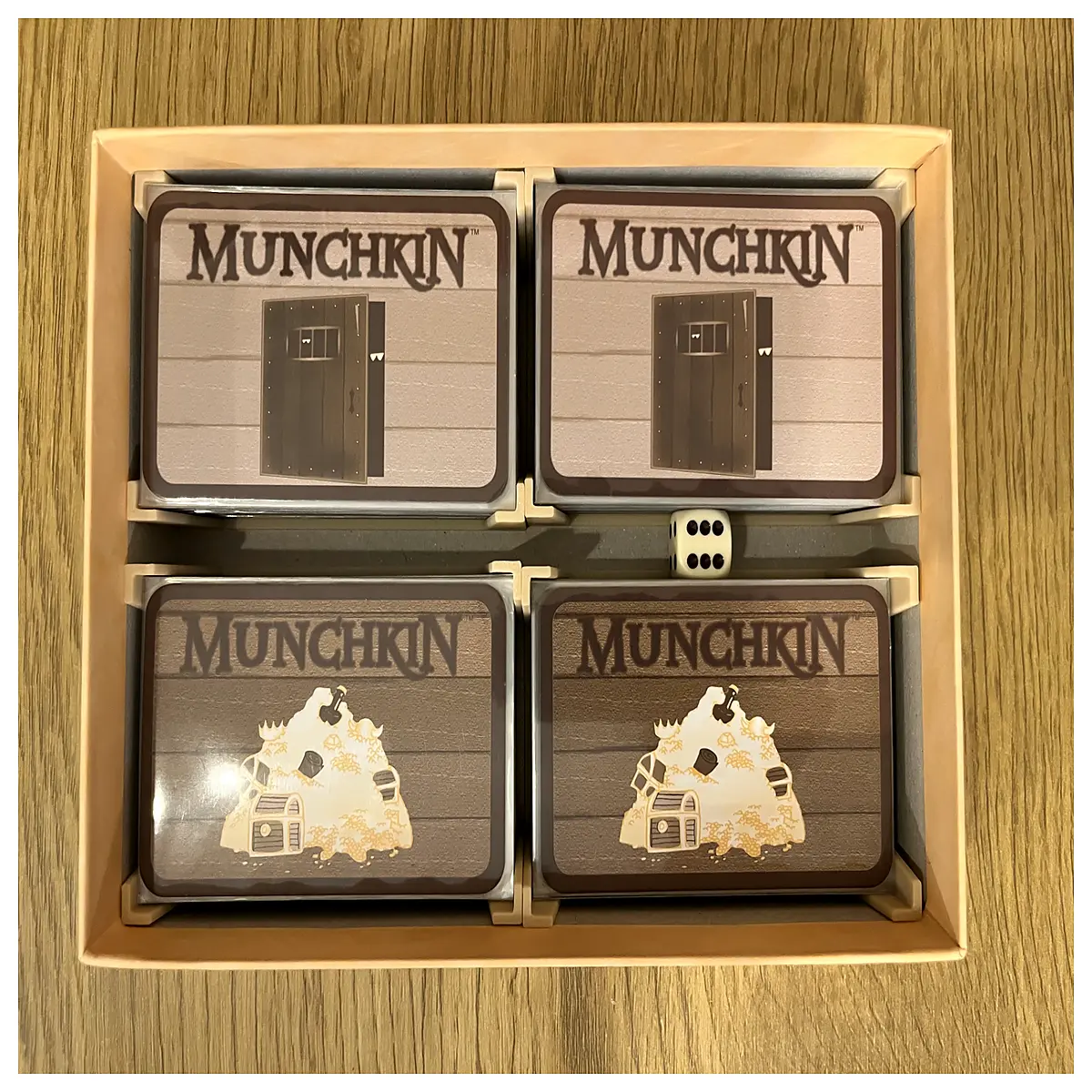 mini card storage box for board games collectible trading cards organizer