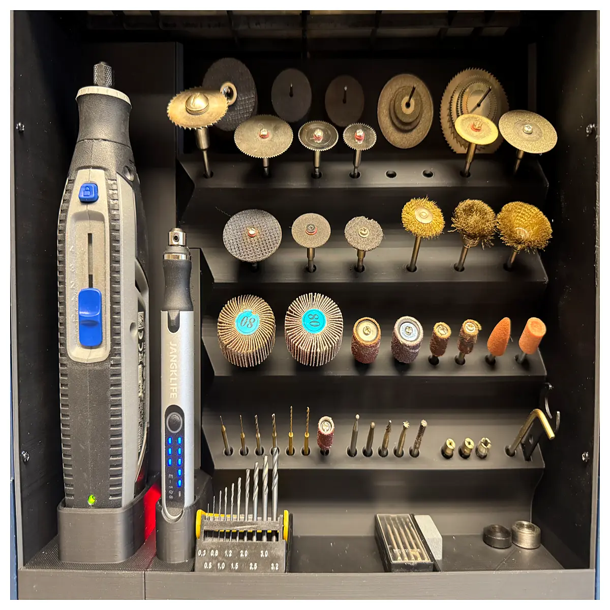 deli tool organizer box storage cabinet for workshop garage hardware screwdriver wrench set container