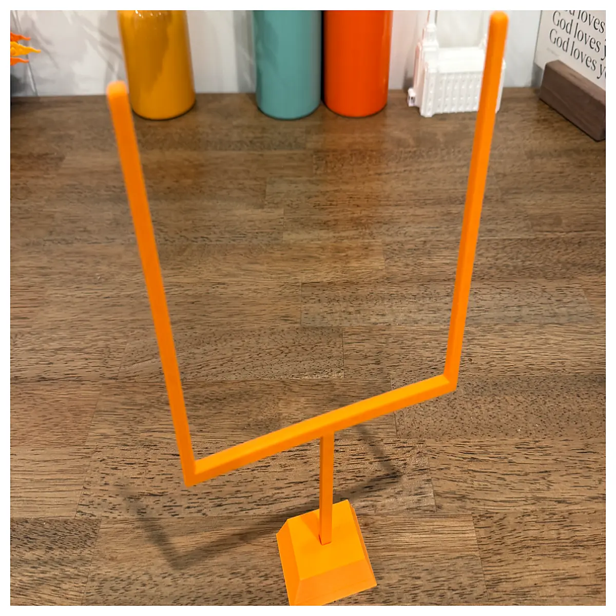 cardboard goal posts for kids indoor backyard play party decoration
