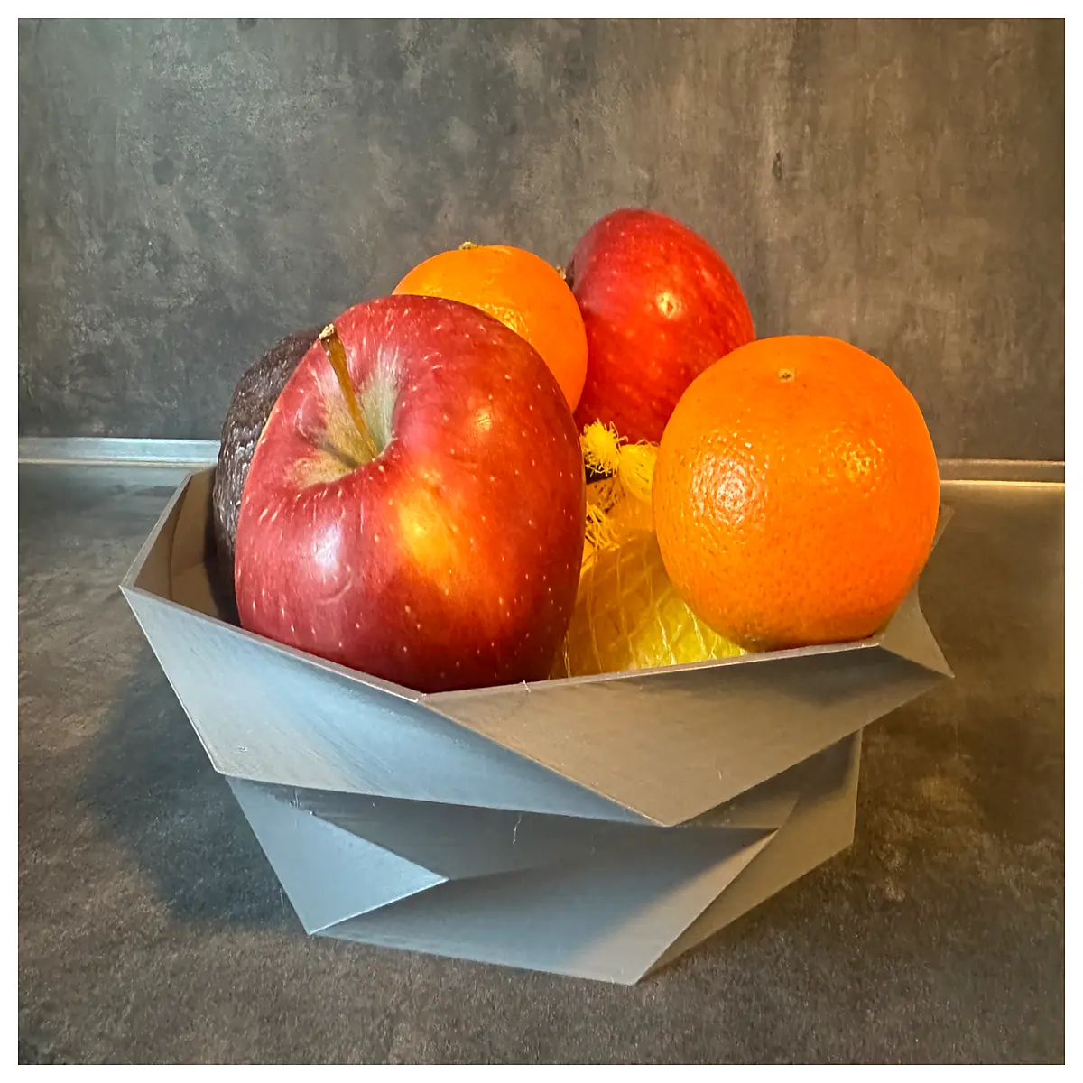 stainless steel fruit bowl set with lid and for kitchen counter large salad serving dish