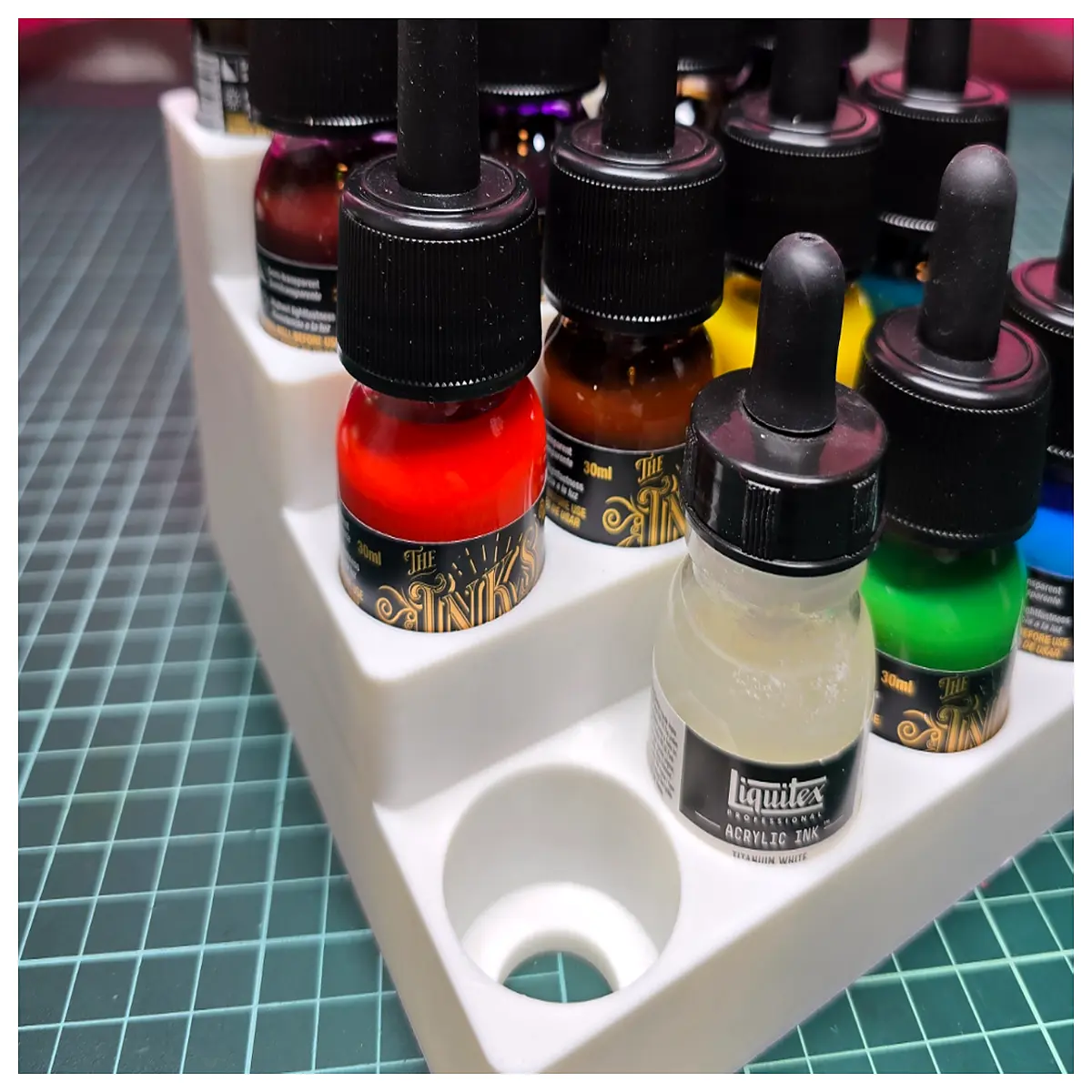 duty paint can rack organizer shelf for garage storage