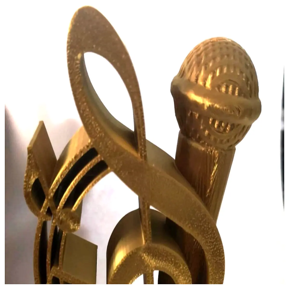 microphone trophy parts for music awards replacement mic accessories musical instrument recognition gifts