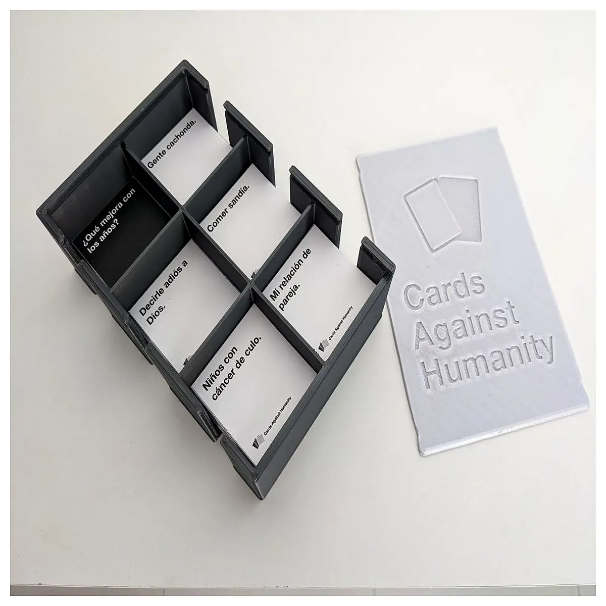 anti human card storage box diy version