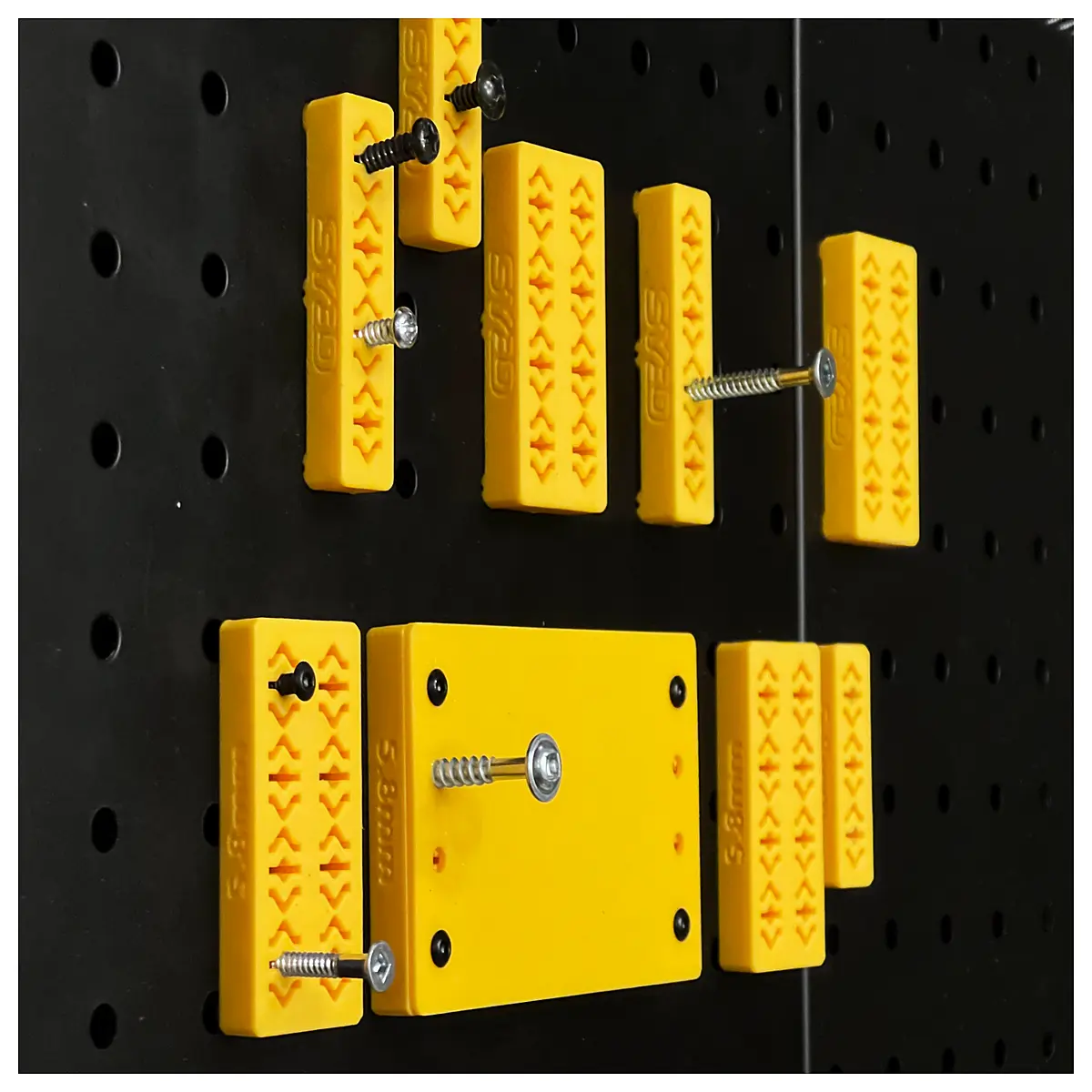 universal slotted angle bracket for screw mounting duty steel shelf support hardware