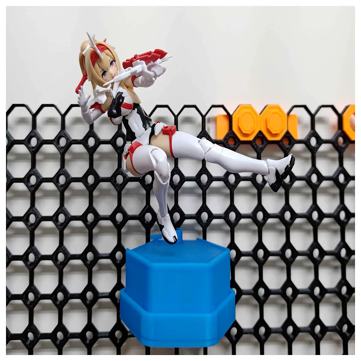bishoujo multi tier shelf acrylic riser for scale figures anime collectible storage organizer