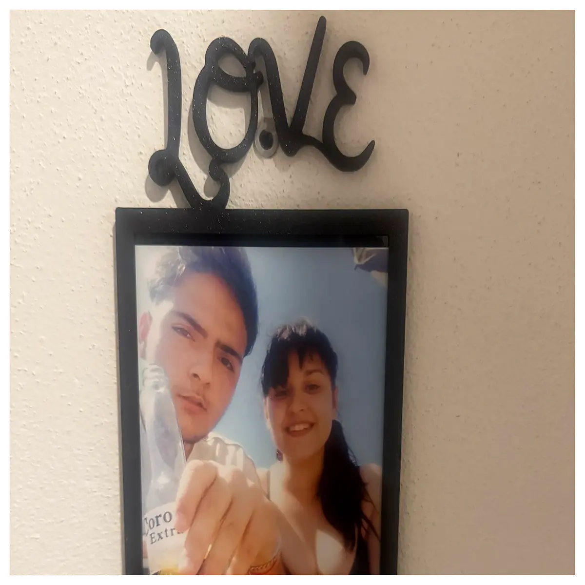 10x15 photo frame wall hanging picture holder for living room decor rustic wood or modern metal for family portraits