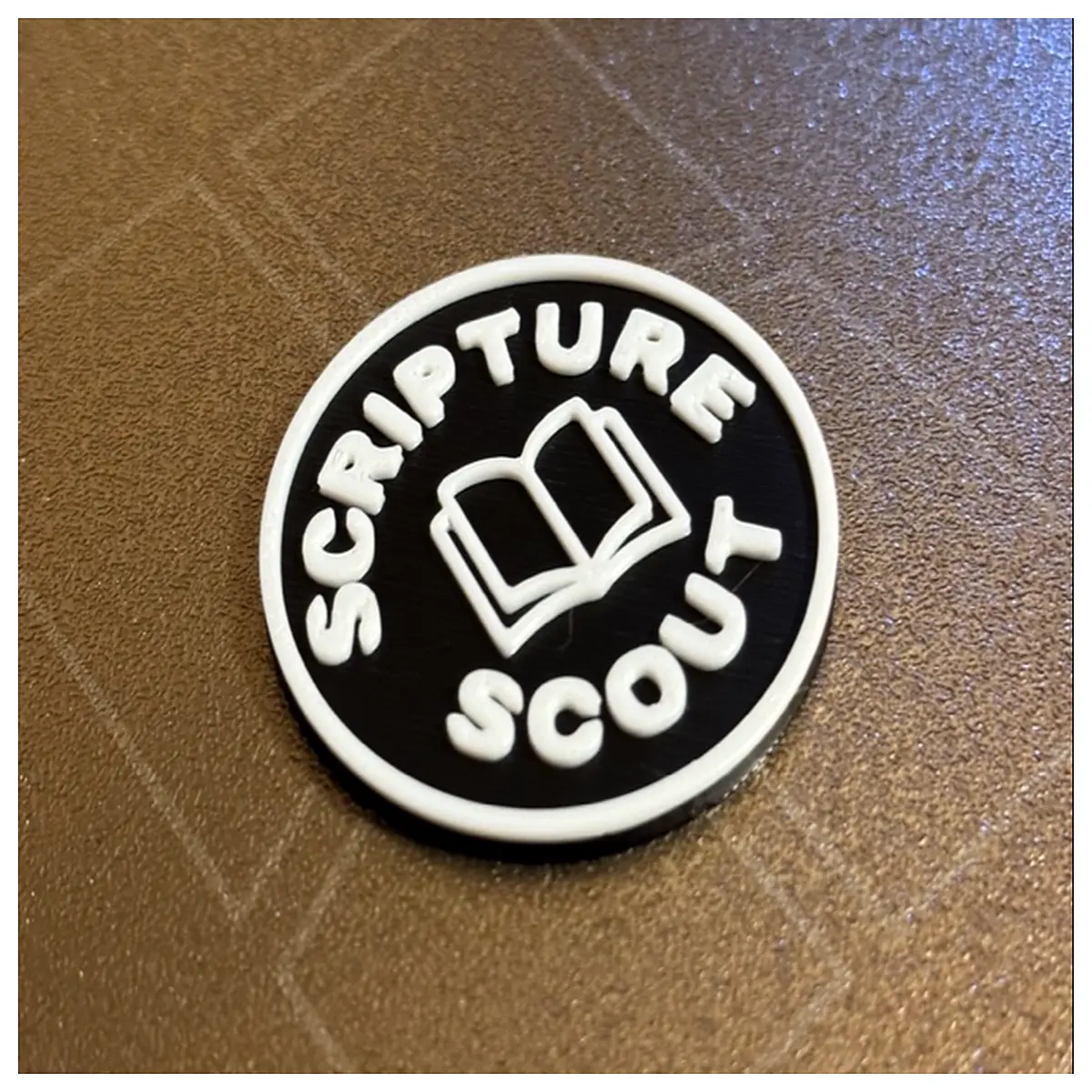 boy scout bible merit badge pin collector youth group leader