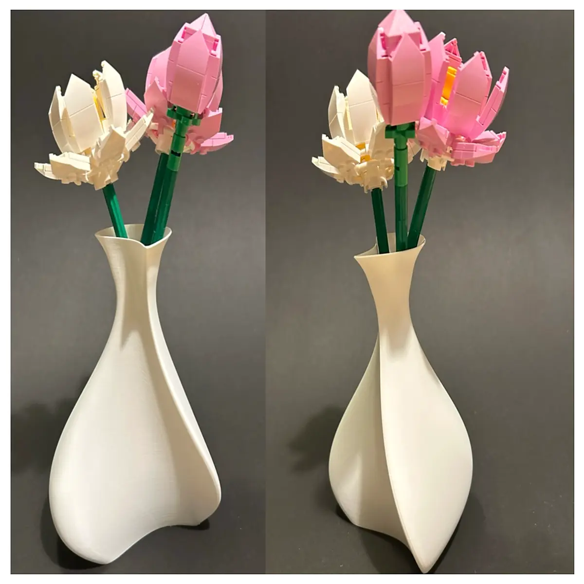 modern ceramic vase minimalist home decor tall floor vase for living room contemporary flower holder geometric design
