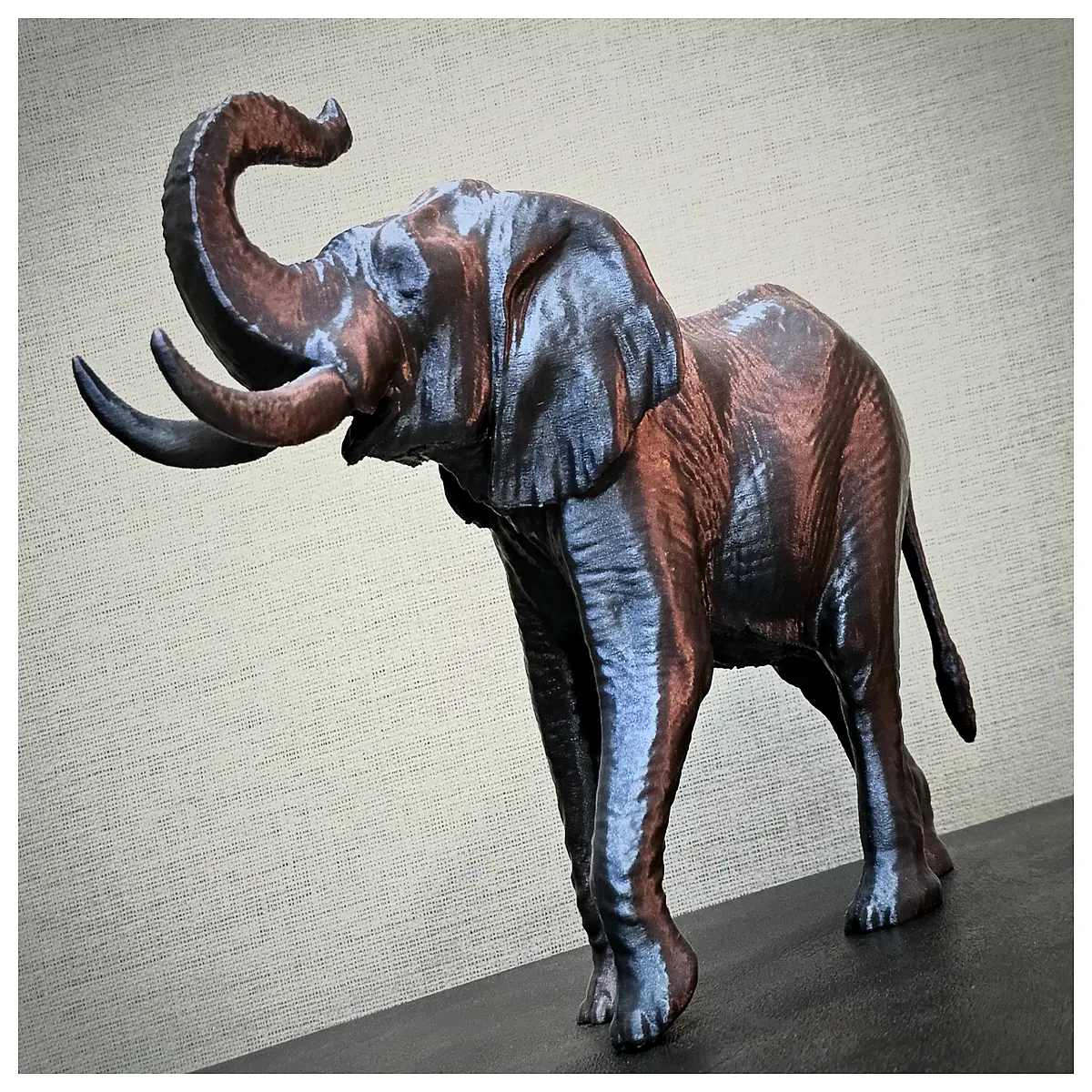 53cm tall elephant statue indoor outdoor garden decor resin animal figurine