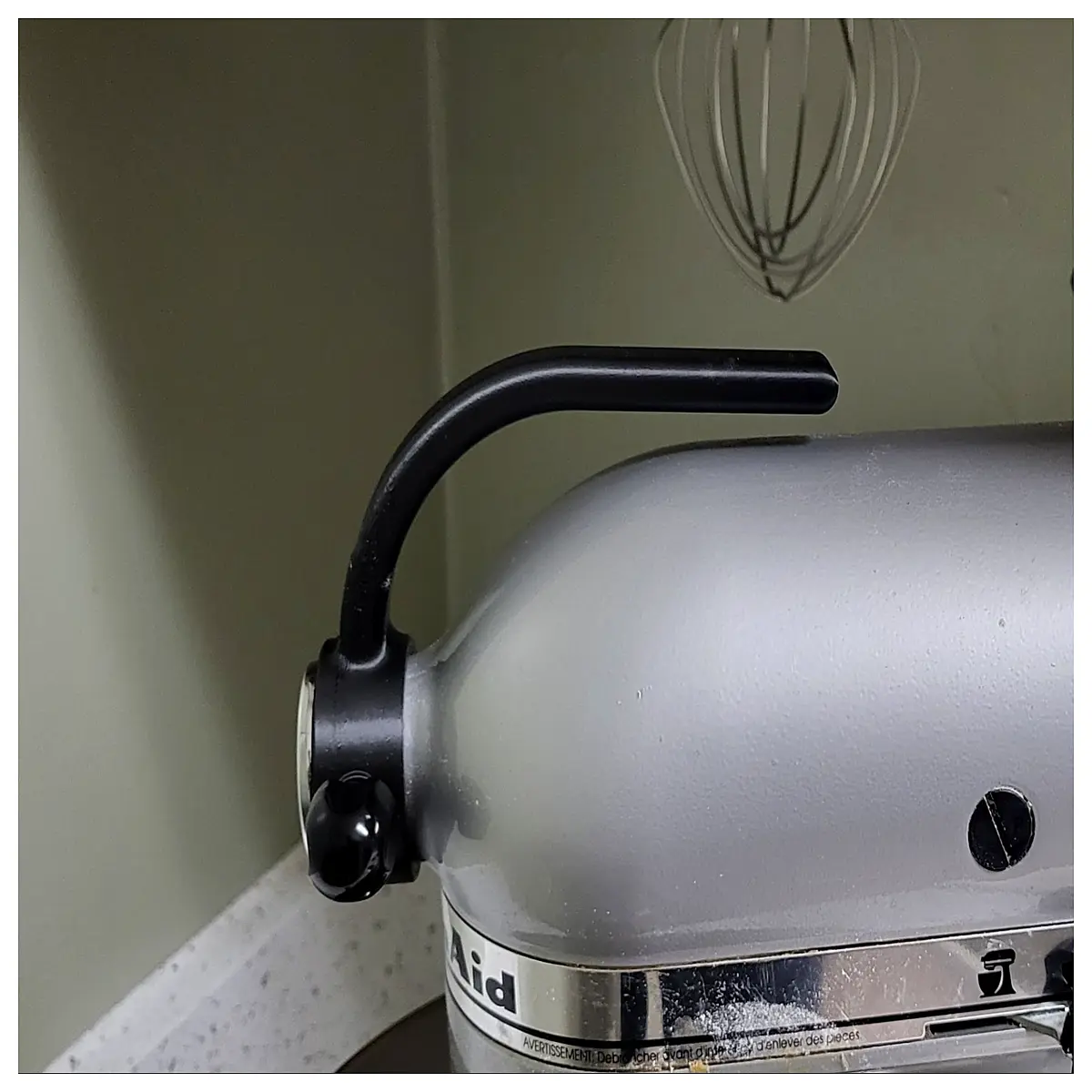 thin handle tilt head mixer attachment compatible with mixer accessories