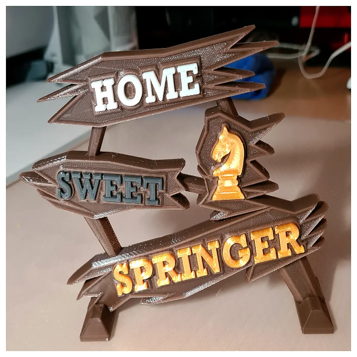 sweet home springer wall art canvas print modern farmhouse decor living room hanging poster