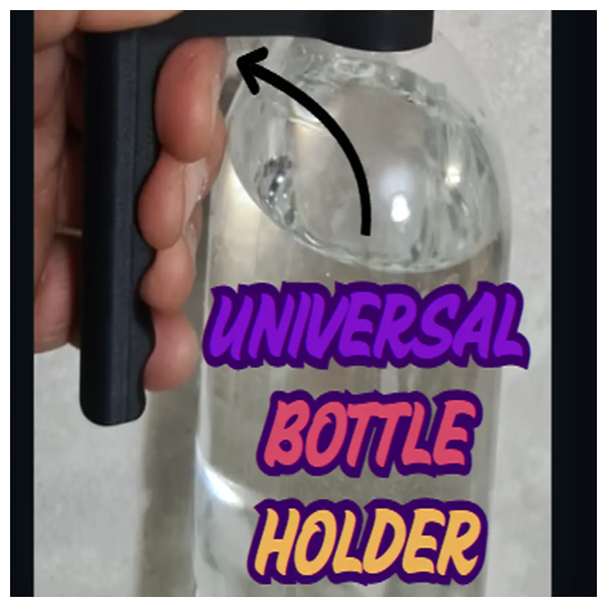 universal bottle holder for car cup holder adjustable drink rack mount for water jug sports flask