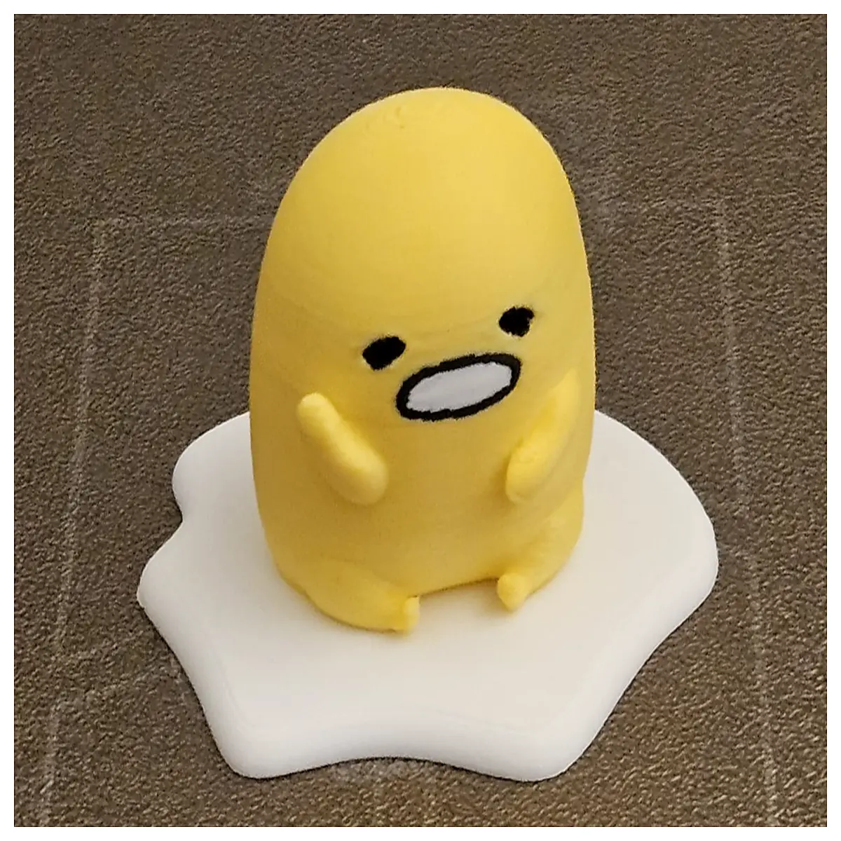 gudetama plush toy lazy egg character cute desk decor kawaii stationery office supplies funny cartoon figure collectible kids