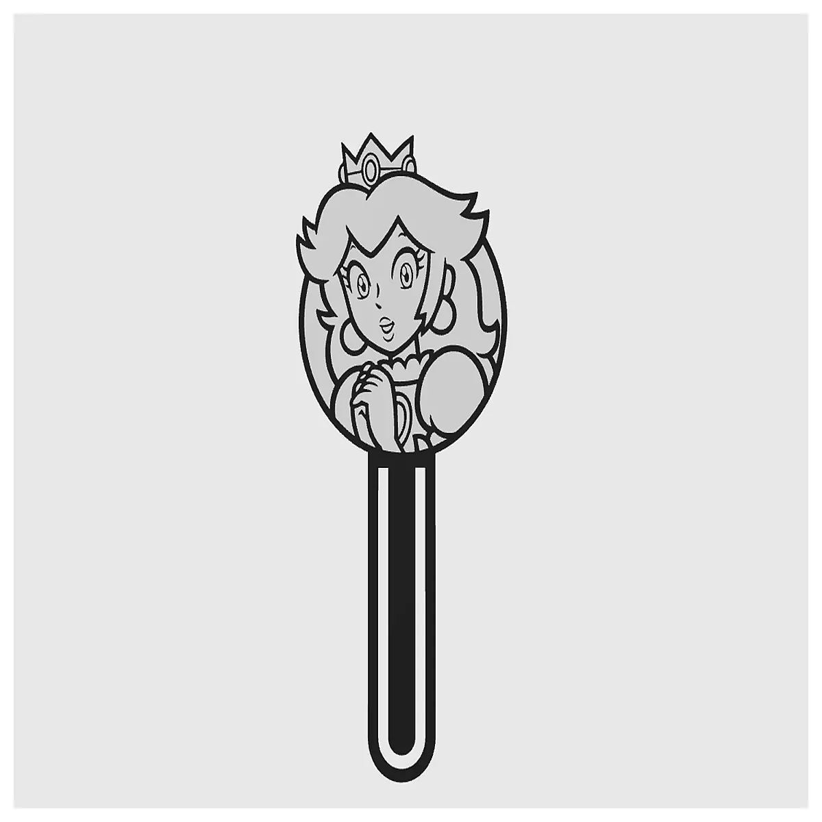 cute princess pink bookmark super gaming aesthetic stationery for girls