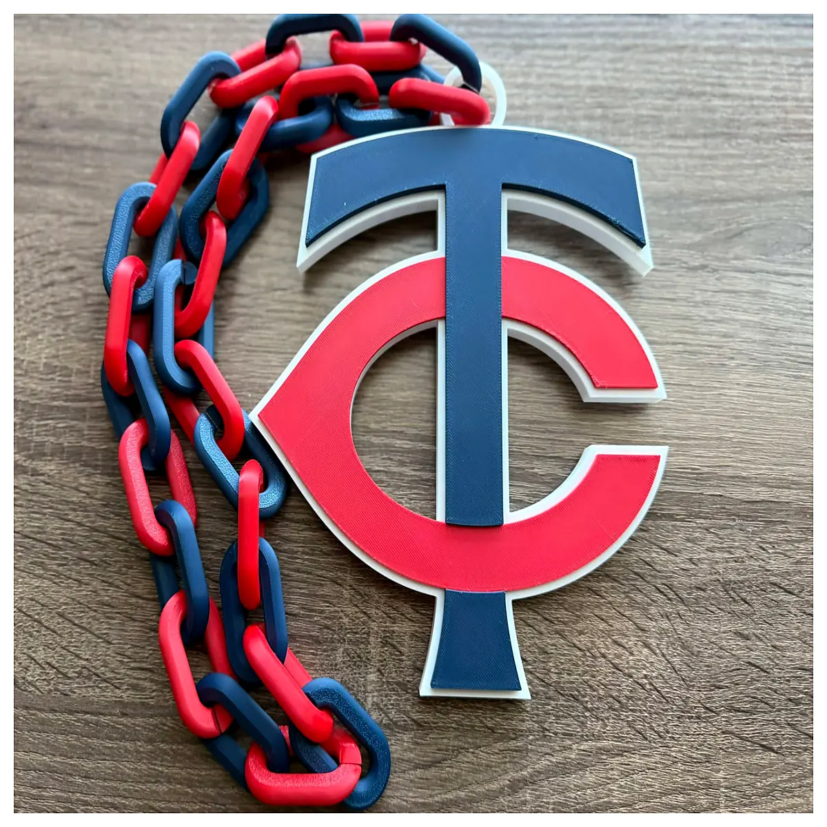 minnesota twins large pendant necklace team jewelry gift
