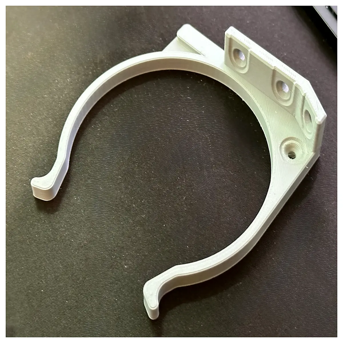 4 inch hvac duct clamp support bracket duty galvanized steel air vent pipe holder for round ventilation systems